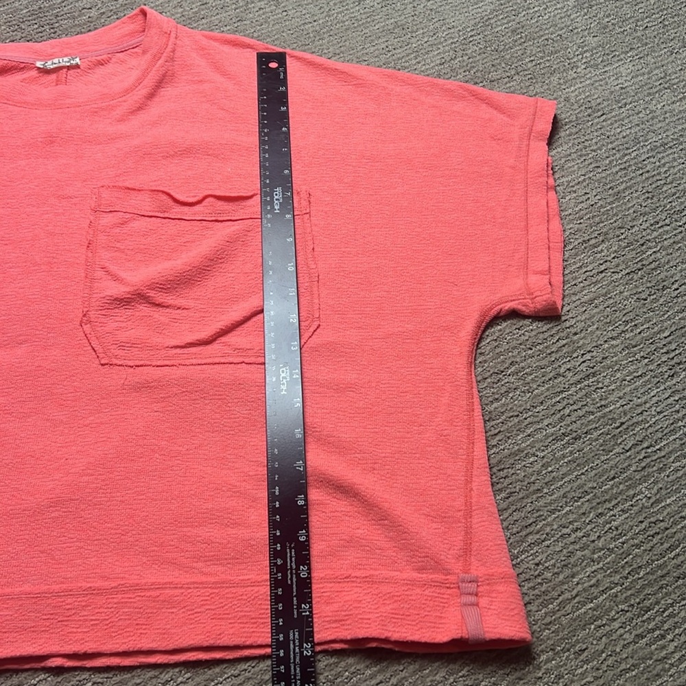 Intimately Free People Honey T-shirt Oversized Bright Pink‎ S - Picture 8 of 8
